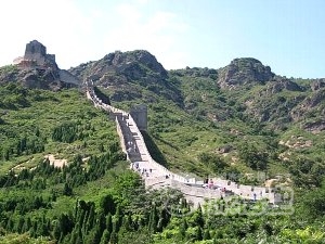 中国式新幹線で行く　秦皇島 万里の長城 の起点